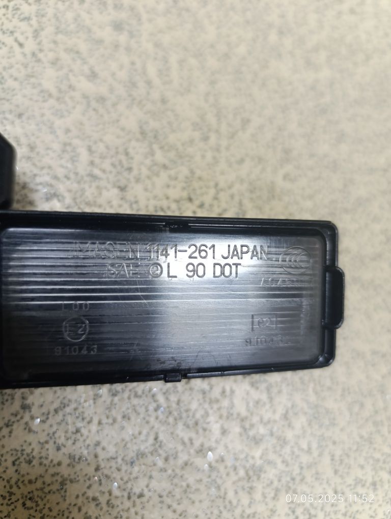 Подсветка номера Mitsubishi ASX