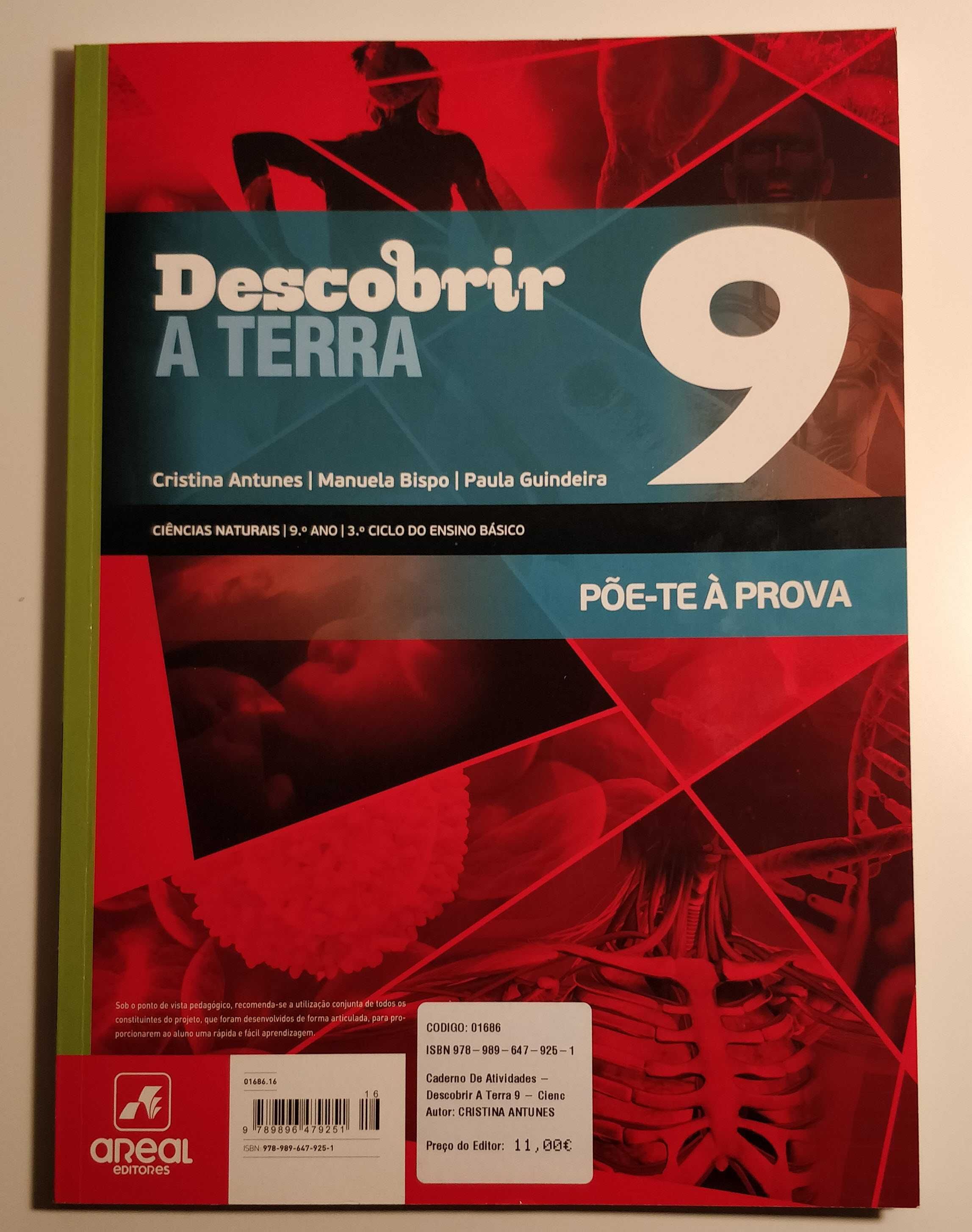 Livros escolares / Cadernos de Atividades - 9º Ano - Novos