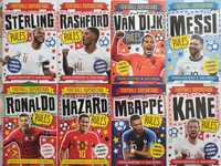 Zestaw 8 książek Football Superstars po angielsku
