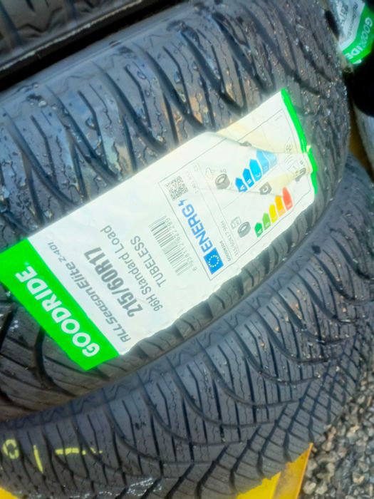 Nowe opony całoroczne wielosezonowe 215/60/17 Goodride 2025r