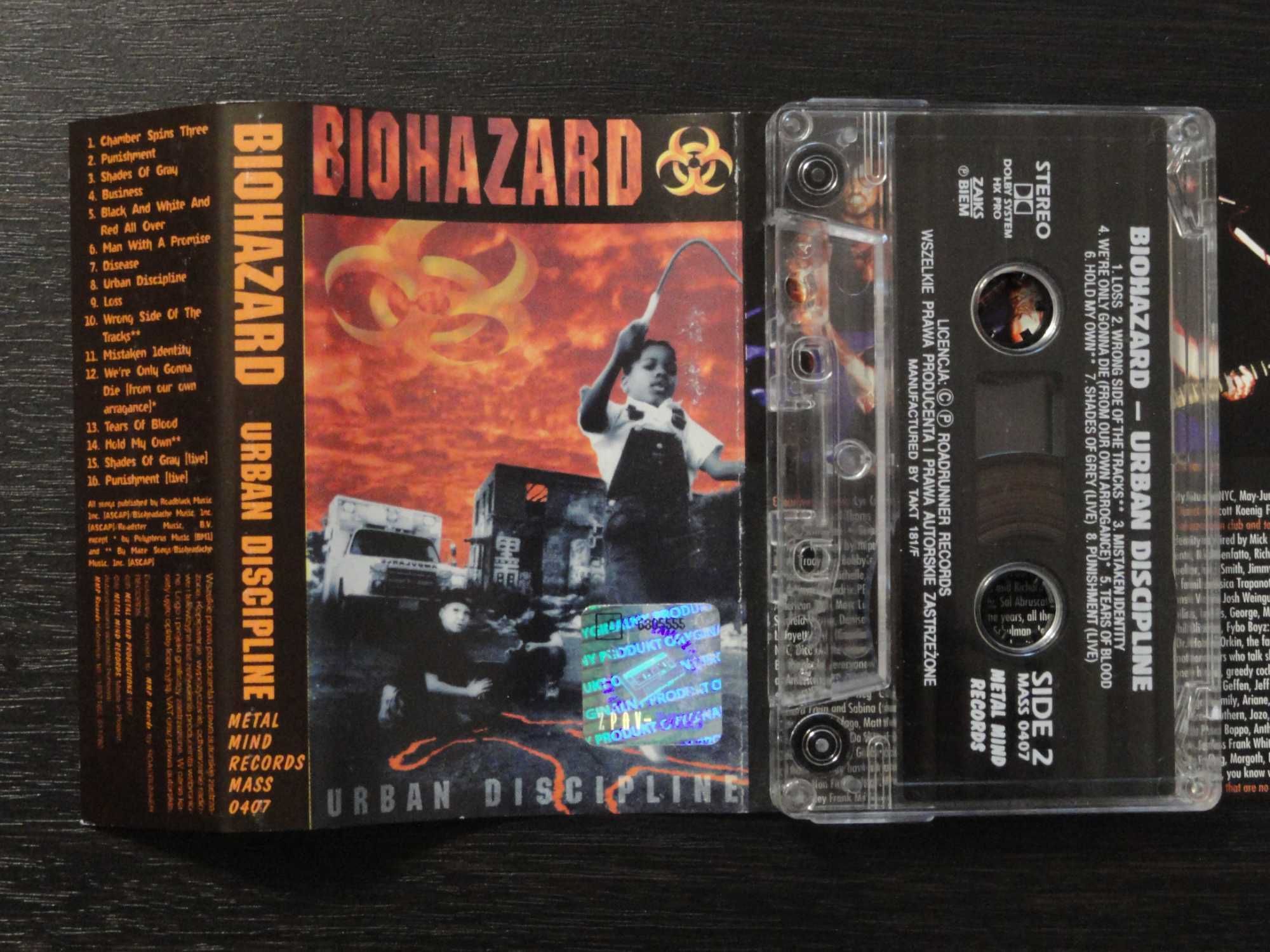 Фирменная кассета  Biohazard – Urban Discipline