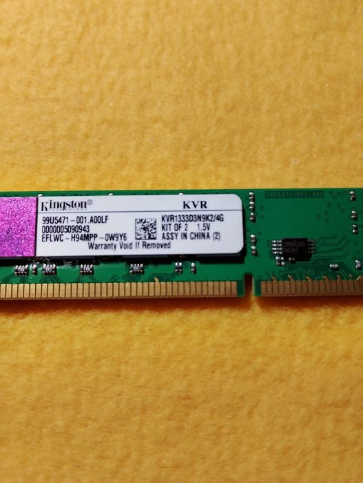 Kości RAM Kingston KVR DDR3