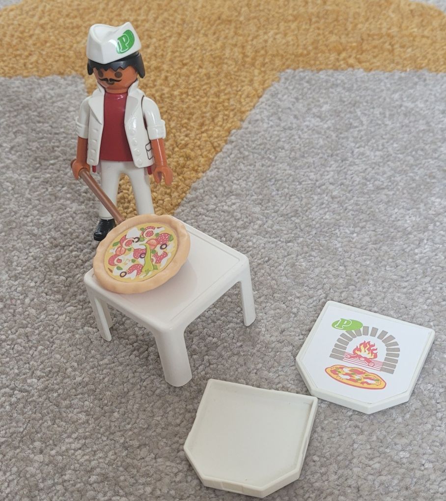 Playmobil 4766 Pizza Pizzaman kucharz piekarz