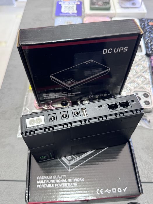 Міні УПС UPS DC Для Wi-Fi роутера ДБЖ Безперебійник Інтернет безСвітла