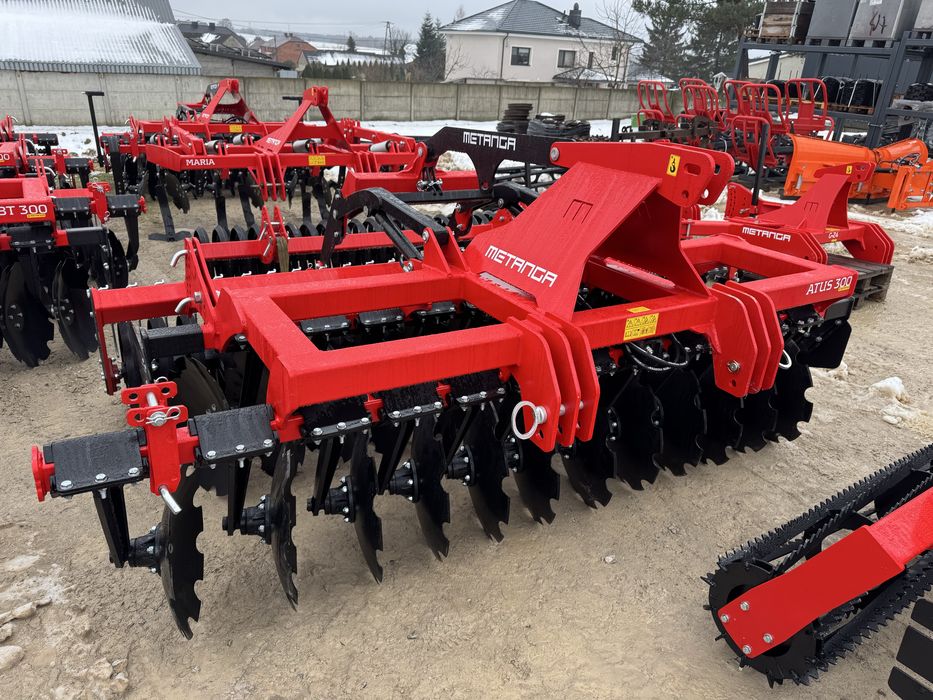 Agregat Brona Talerzowa METANGA ATUS euro-masz uprawowo-siewny NOWY