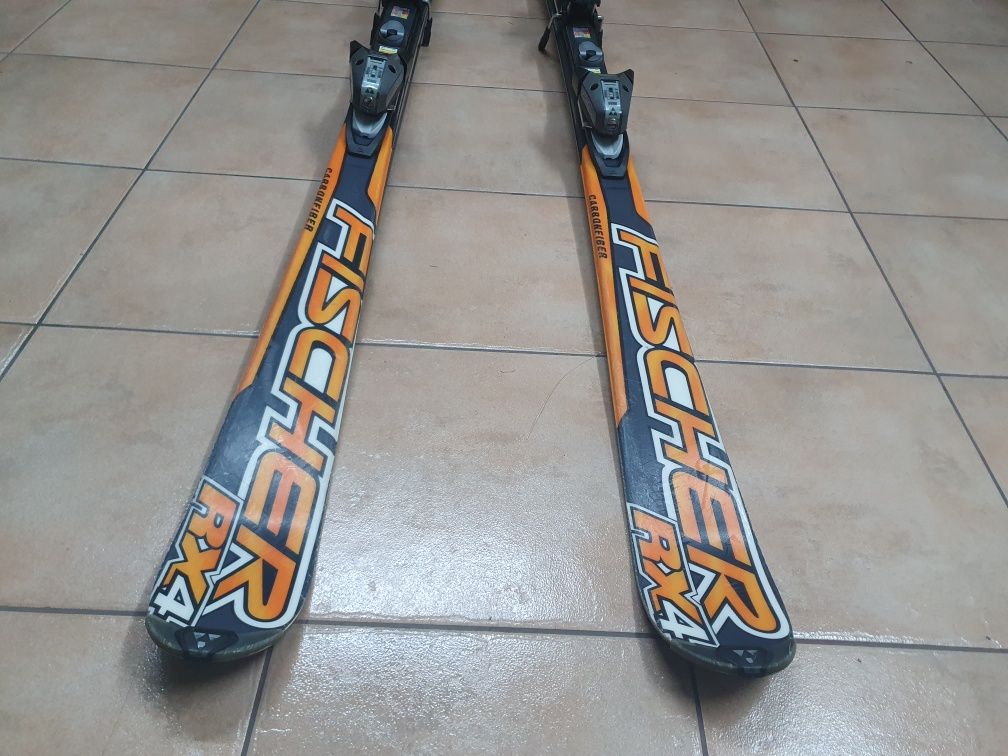 Narty Fischer RX4 Carbonfiber 170 cm slalom gigant, bardzio szybkie