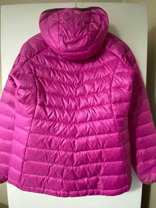 Пухова легка куртка рожева Columbia р M вживана в гарному стані
