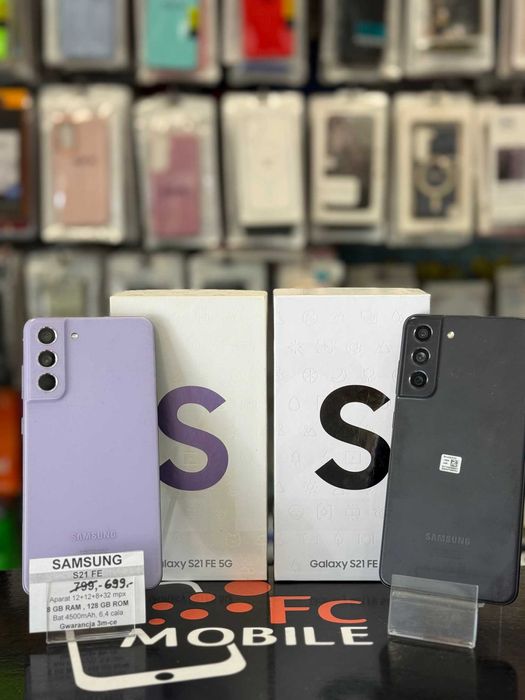 Samsung S21 FE 5G 128gb bez rat bez simlocka  Gwar 3mce