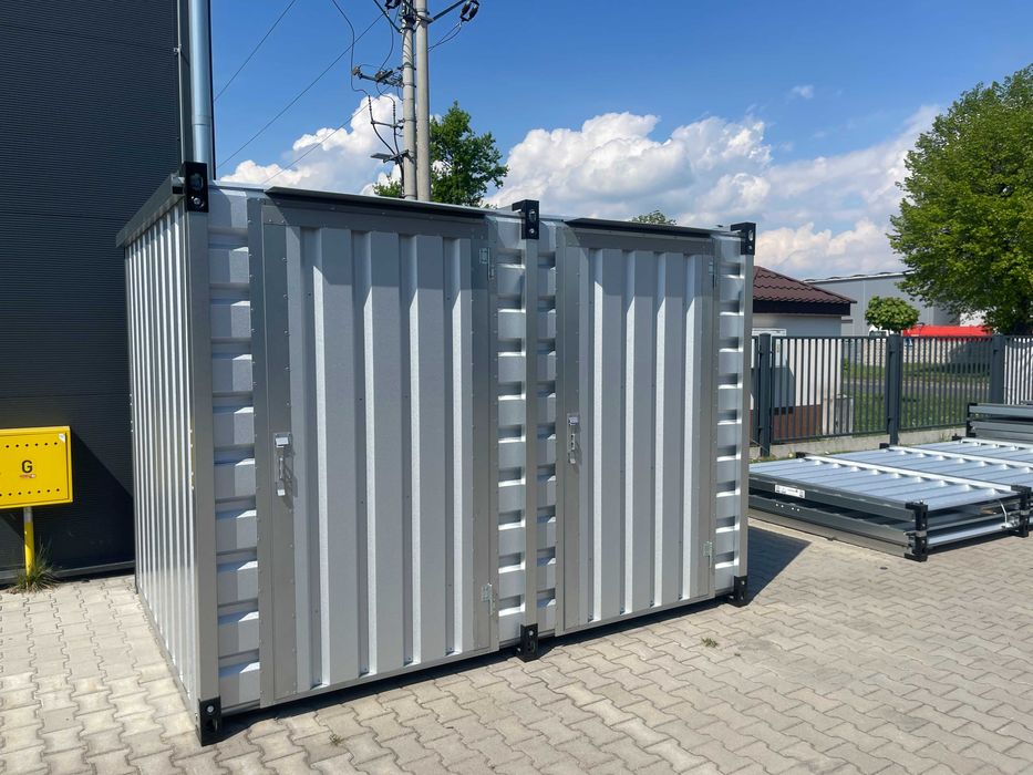 Garaż Magazyn DWA OSOBNE POMIESZCZENIA po 3m2 razem 6m2  ISO E1090 TÜV