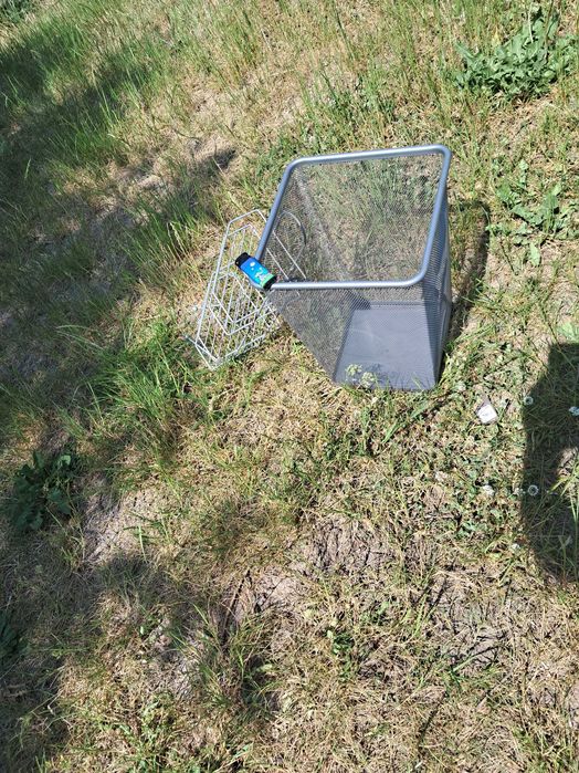 Regał obrotowy metalowy