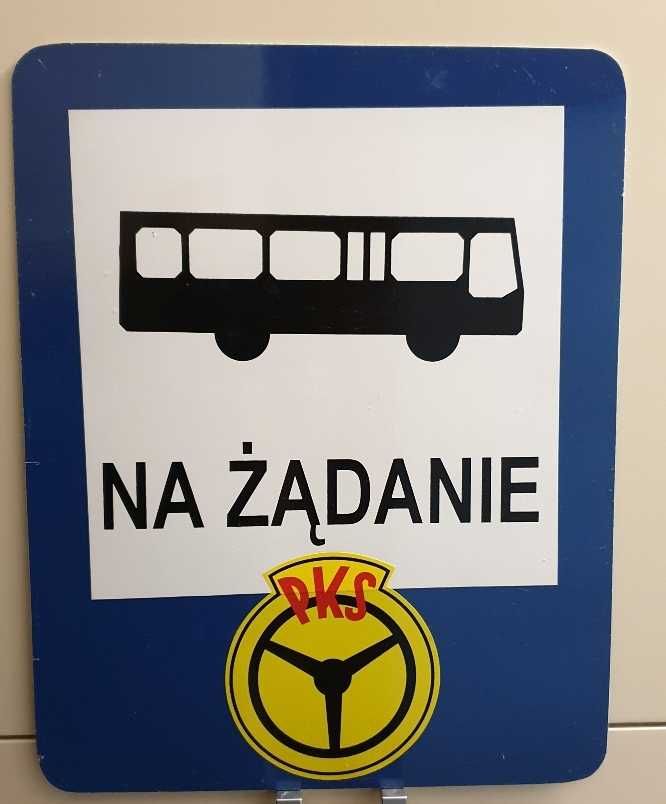 Znak przystankowy PKS