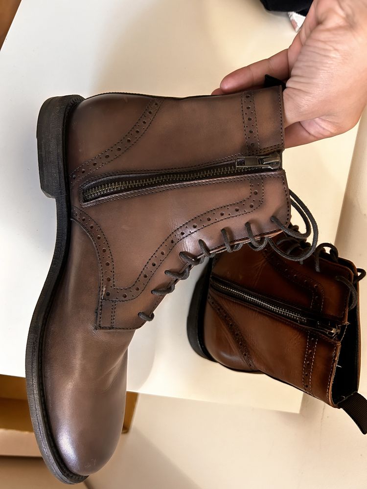 Buty skórzane Zara 44 rozmiar