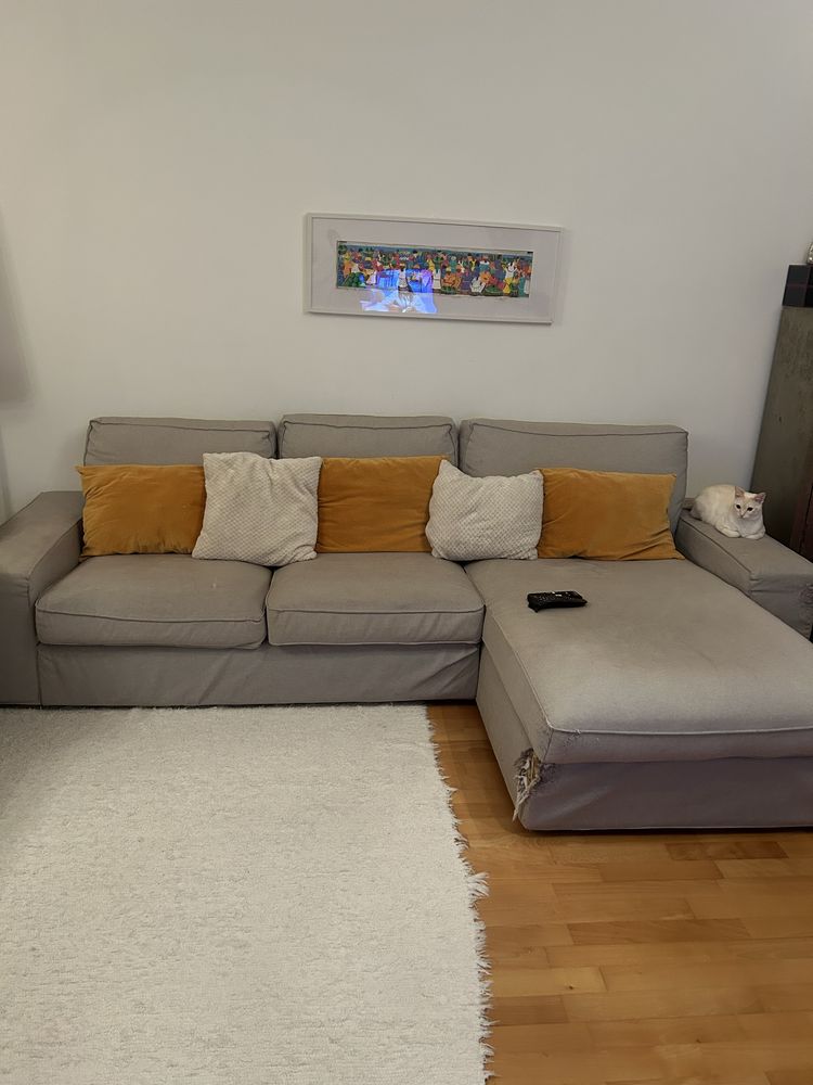 DOU| Sofa IKEA 3 l e chaise long