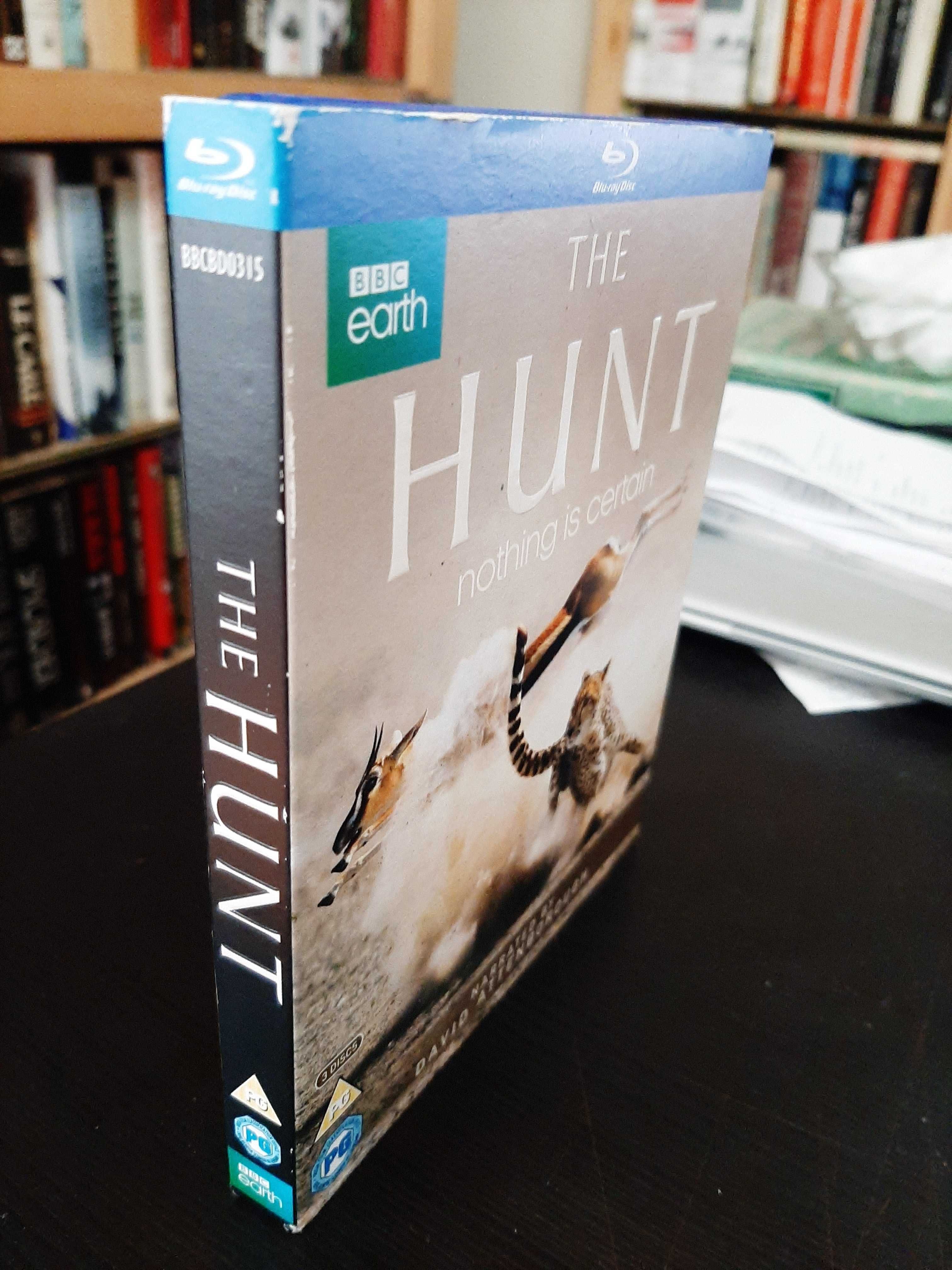 The Hunt: narrado por David Attenborough - BBC - 3 Discos Blu Ray