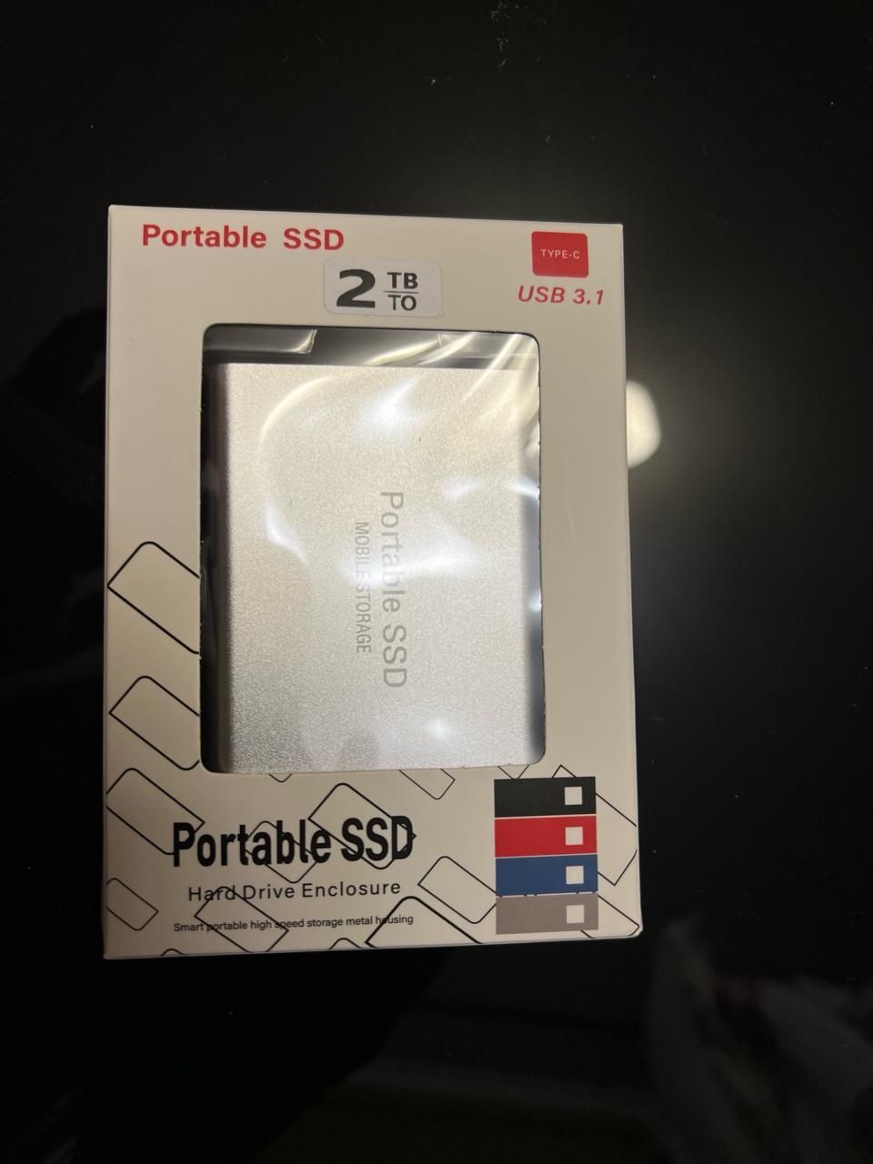 Зовнішній накопичувач 2 TБ, Внешний накопитель 2 ТБ (Portable 2 TB)