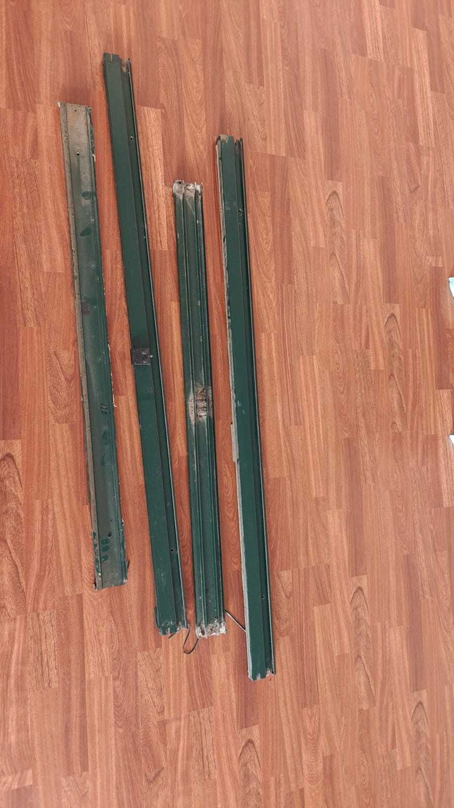 Conjunto de Janelas de alumínio branco com vidro duplo