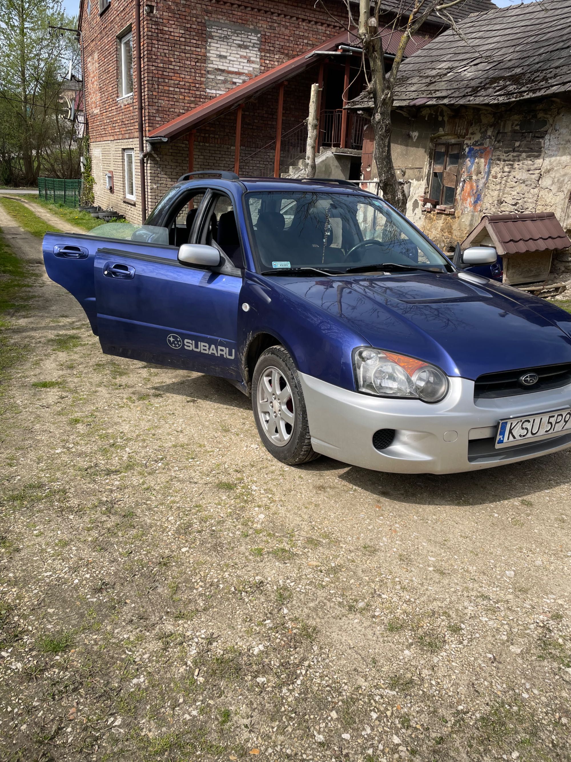 Subaru Impreza 1.6 4x4 GAZ sekwencja