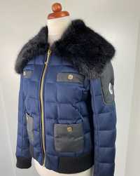 Kurtka Puchowa Bomberka Juicy Couture Jacket Limited Edition rozm. S