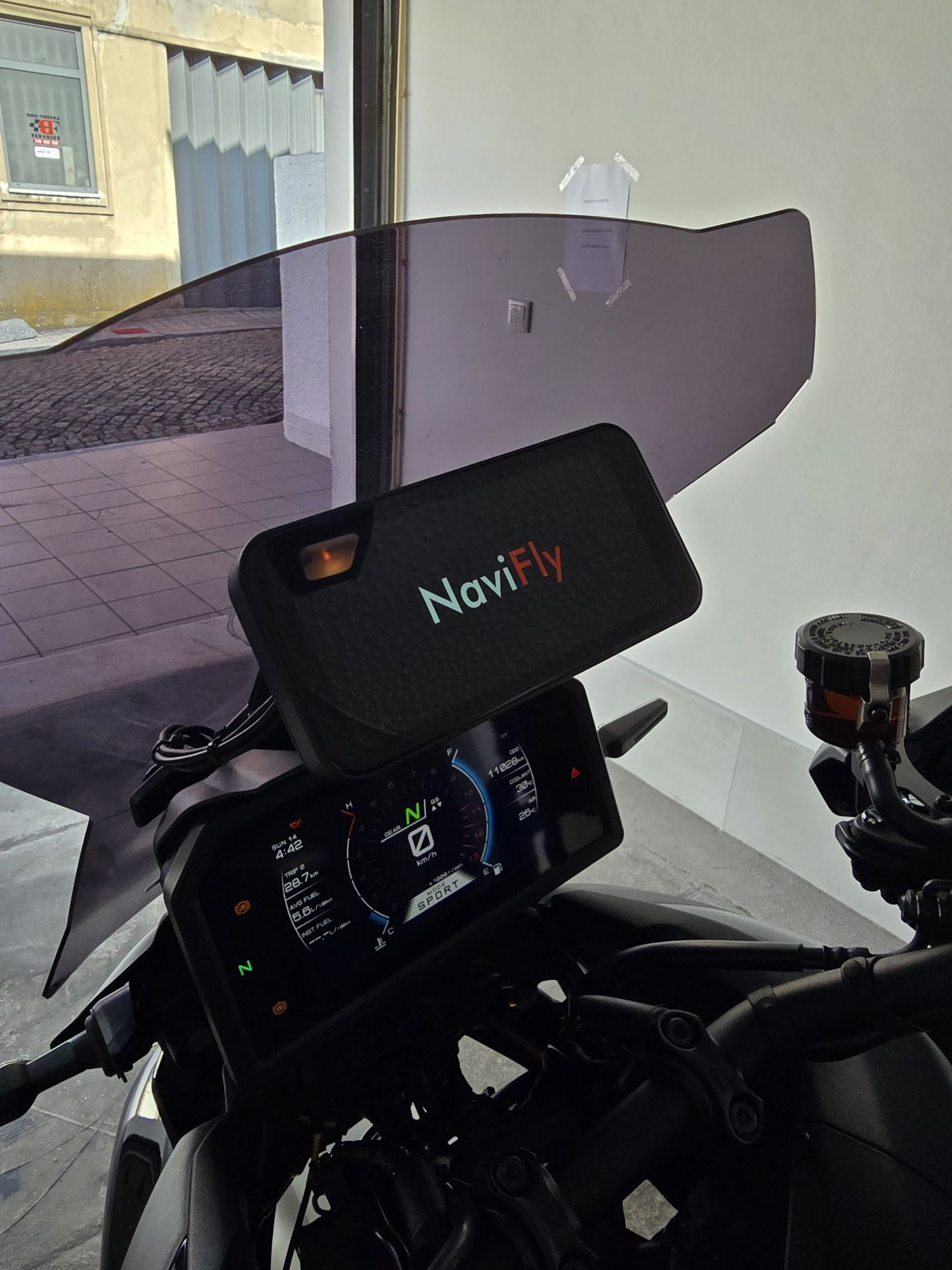 Navifly 6.25 Polegadas sem fio carplay & android auto