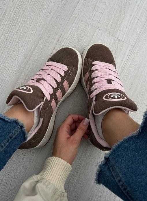 Женские кроссовки Adidas Campus 00s Dust Clear Pink 36-41 адидас