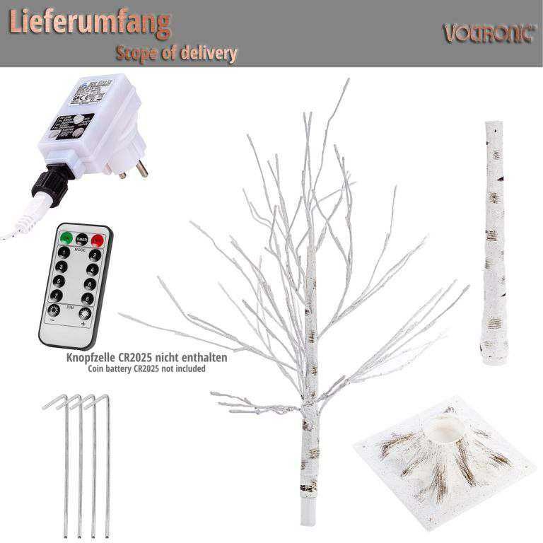 Drzewko drzewo 120CM  LED Voltronic 8 funkcji z pilotem NOWE
