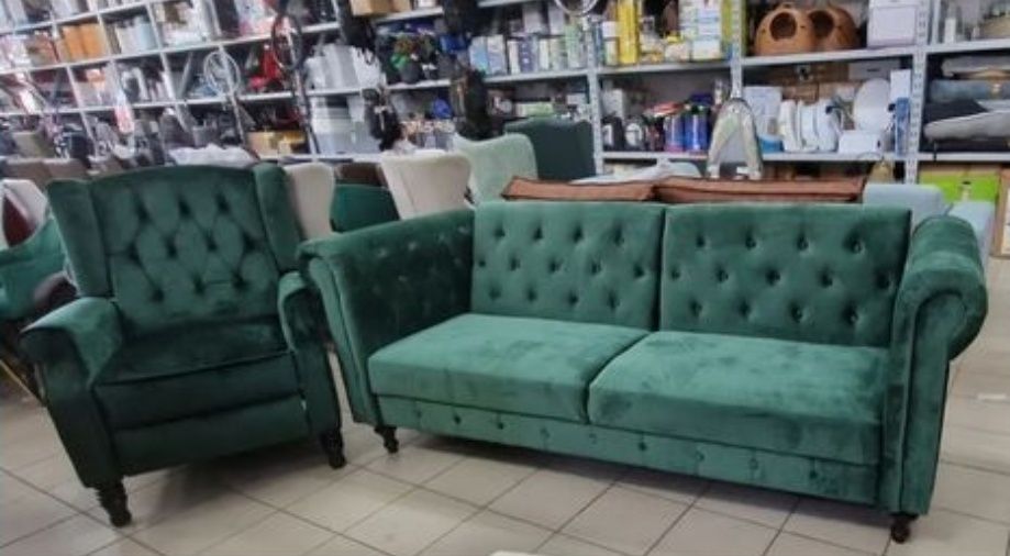 Sofa rozkładana Rosdorf Park Carrasco Clic Clac