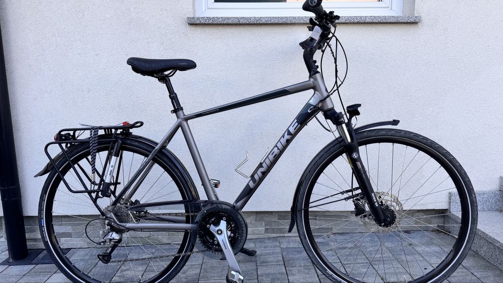 Gwarancja! Jak nowy! Unibike Expedition 28” rama 21” Alivio