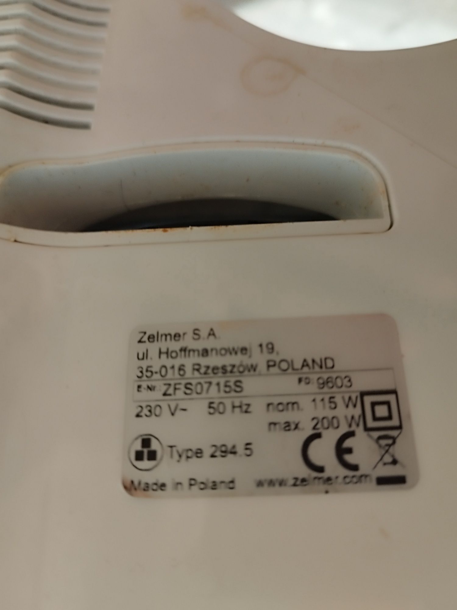 Krajalnica elektryczna Zelmer