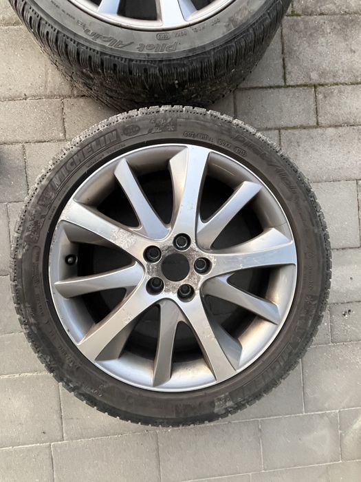 Felgi aluminiowe alu opony 18cali 4szt peugeot 508 oryginal 5x108