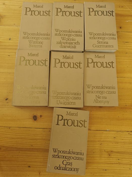 Proust W poszukiwaniu straconego czasu Wszystkie 7 tomów