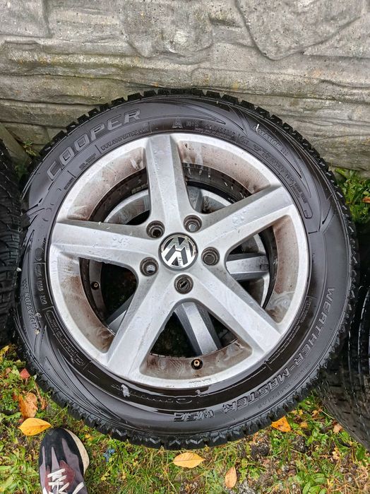 Opony Cooper 16 z felgami aluminiowymi