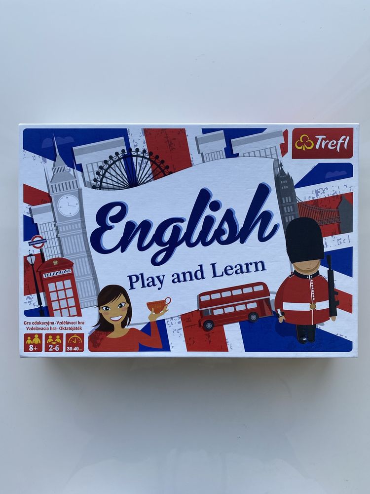 gra planszowa English Play And Learn