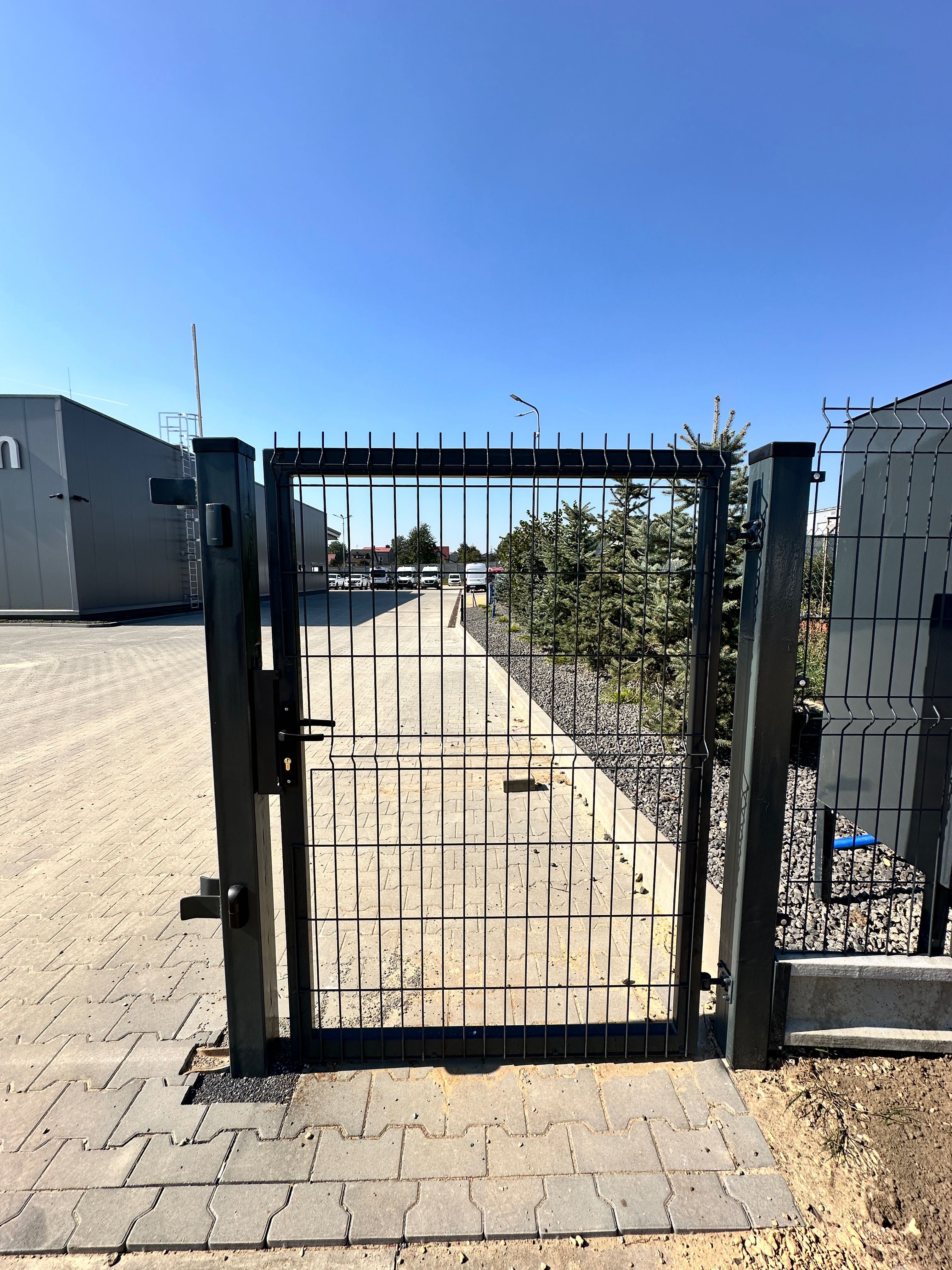 Ogrodzenie Panelowe 3D ogrodzenia Panele KOMPLET Transport