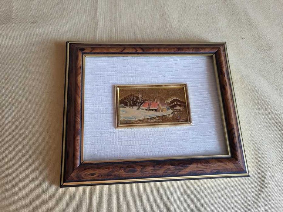 Quadro Italiano com Paisagem