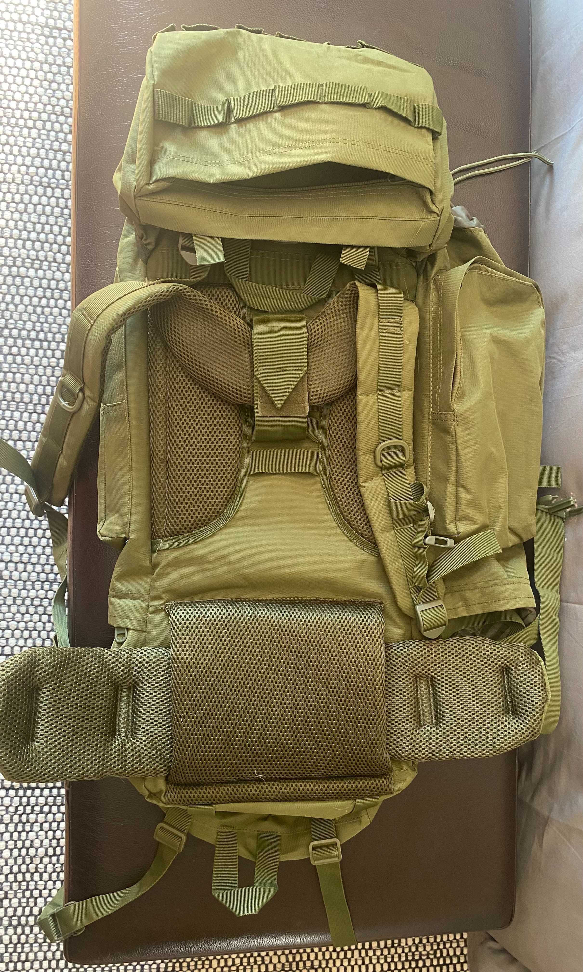 Large Military Green Backpack