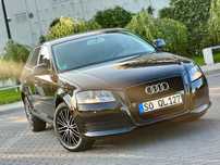 Audi A3 8P LIFT 1.6 MPI 102 KM Manual BENZYNA Czarna Alu OPŁACONY Z Niemiec !!