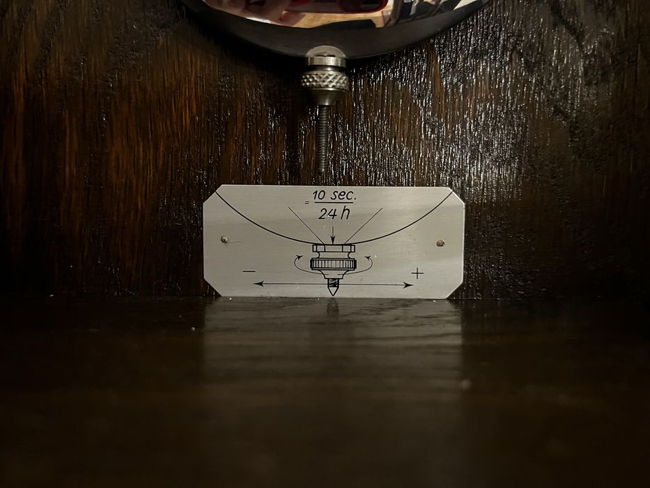 Backer Zegar scienny antyk