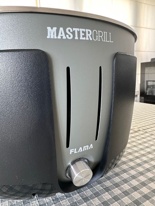 Churrasqueira Portátil FLAMA Mastergrill — Usada apenas uma vez!