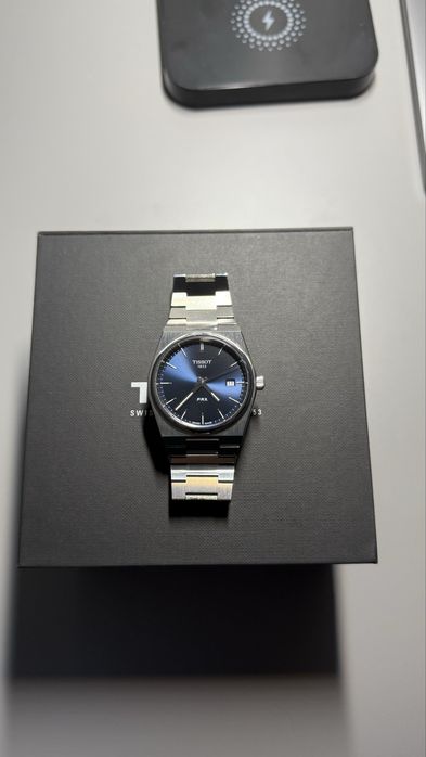 Zegarek Tissot PRX 40mm Blue/Niebieski