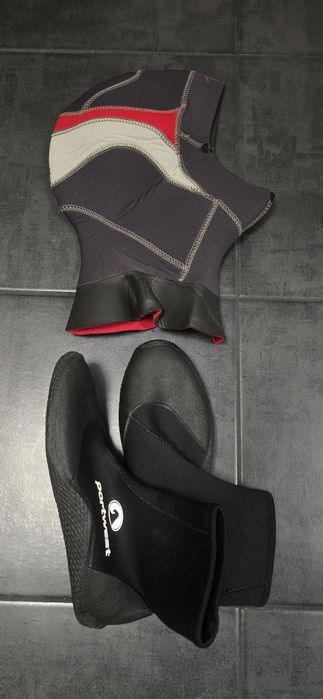 Kombinezon nurkowy damski AQUALUNG BALANCE COMFORT 5,5mm r.S komplet