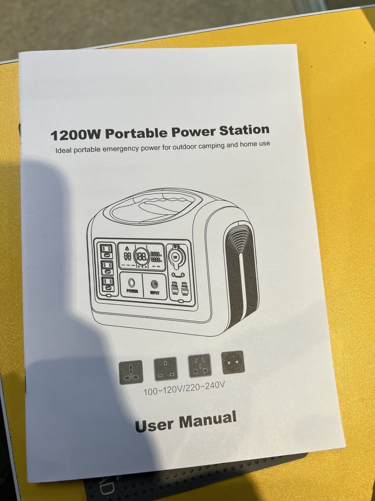 Зарядна станція 1200W LIFePO4/992Wh(Нова)