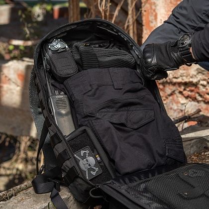 M-Tac рюкзак Assault Pack Black рюбзак тактичний чорний воєнний мтак