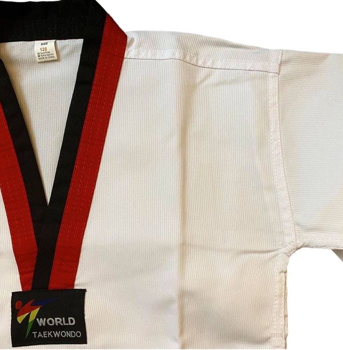 Добок ВТФ | Кимоно для тхеквондо 120см 130см 140см 150см| Кімоно ВТФ