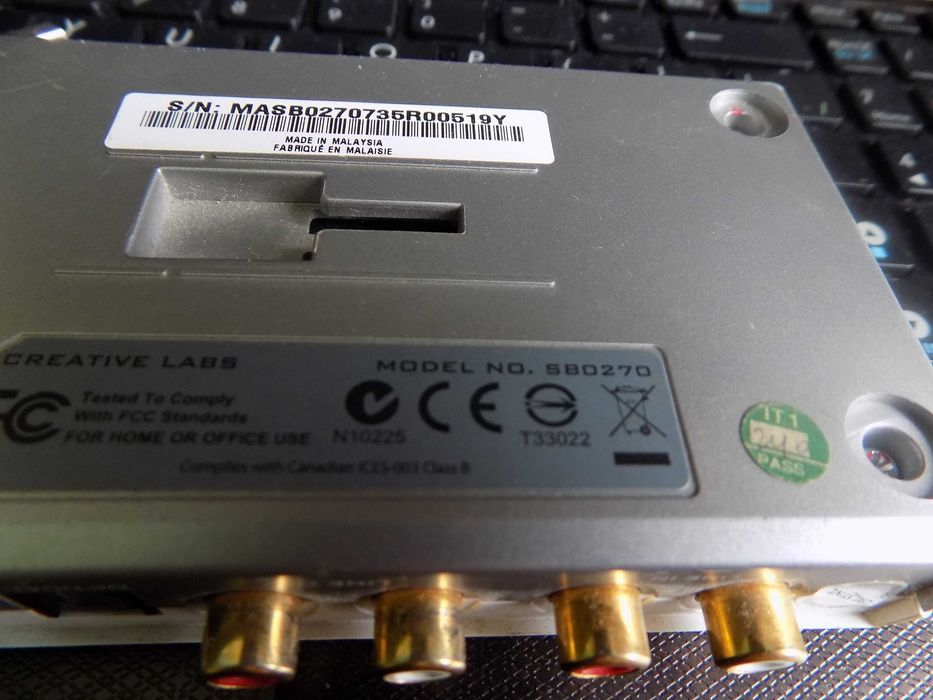 Внешняя USB звуковая карта Creative