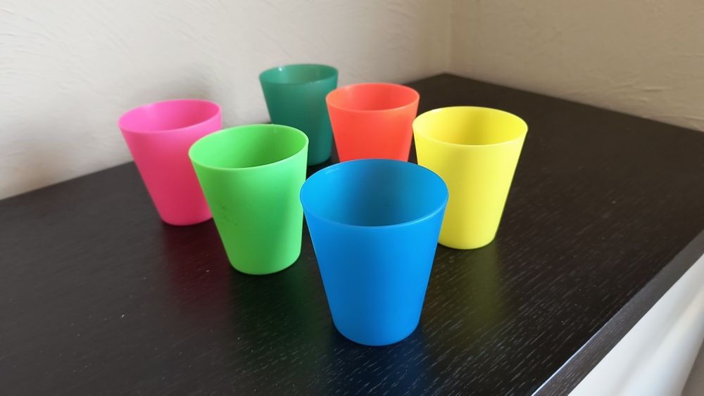 Plastikowe kubki
