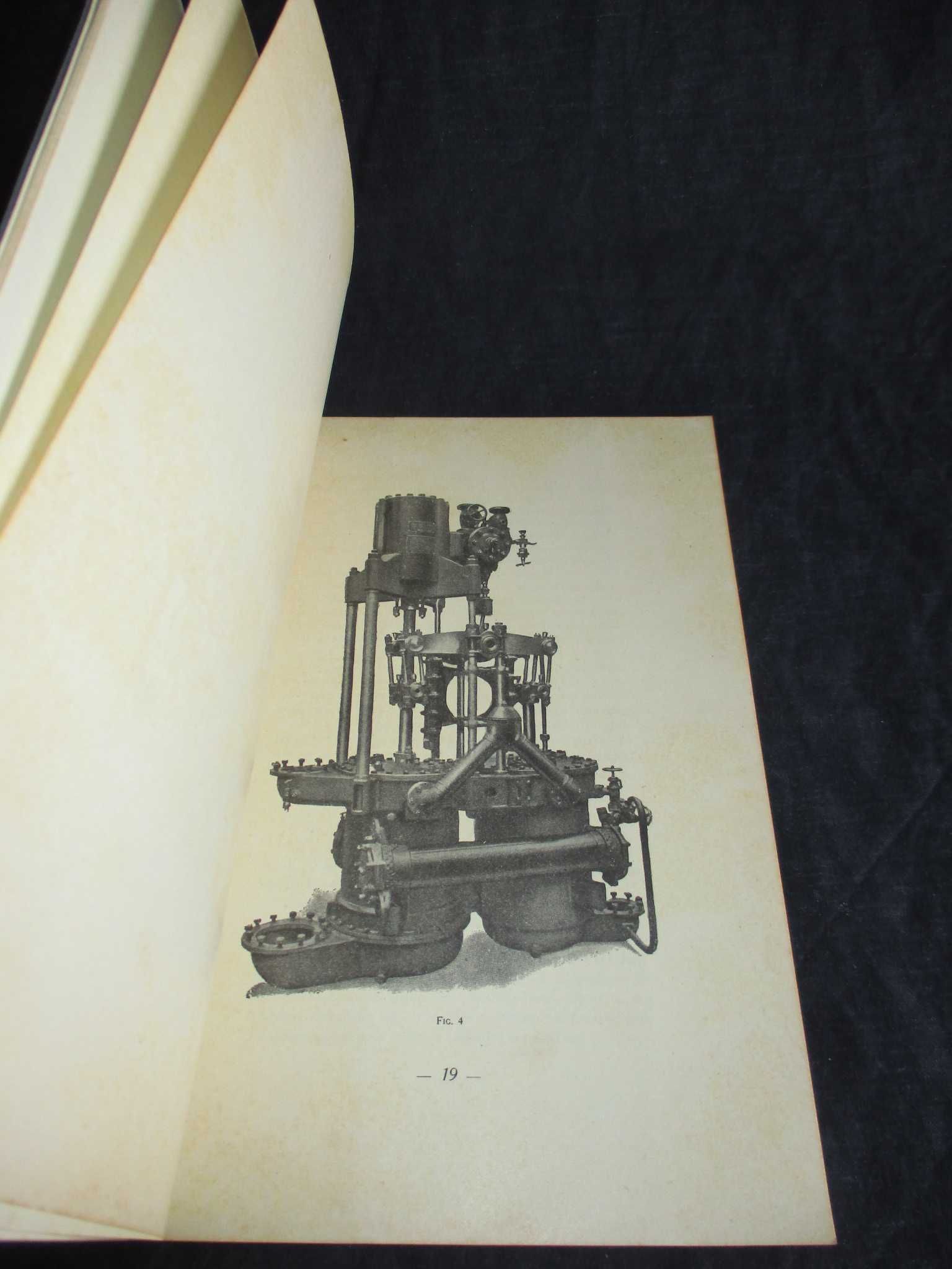Livro Bombas de Ar Weir Imprensa da Armada 1931