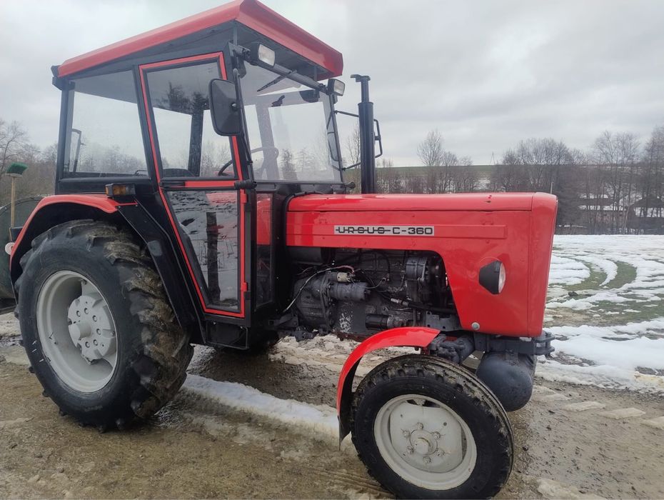 Ciagnik ursus po remoncie