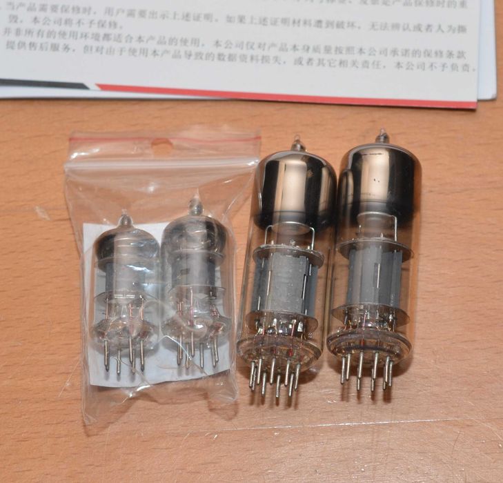 Wzmacniacz słuchawkowy lampowy Little Dot MKII + dodat. świetne lampy