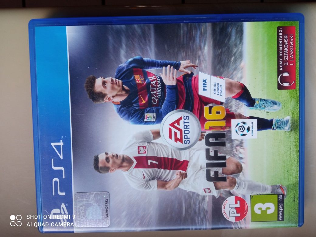 Gra FIFA 16 PS 4