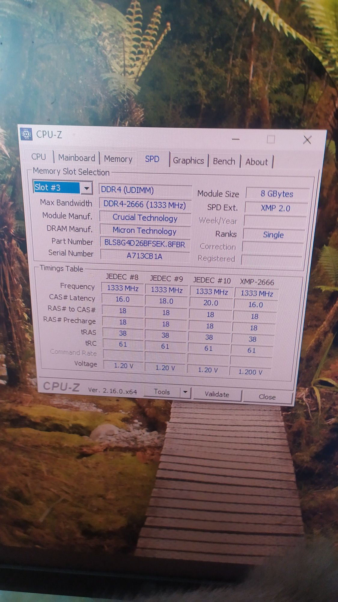 DDR4 ОЗП Ballistix 8GB + HyperX Fury 8GB (16GB комплект)